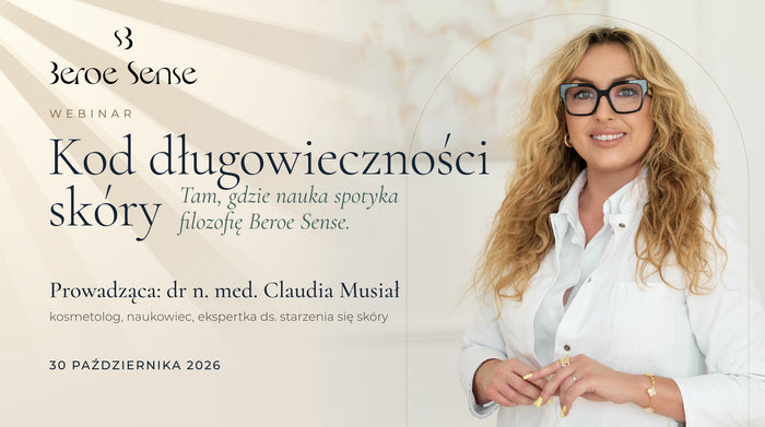 Seminario web: «The Skin Longevity Code: donde la ciencia se une a la filosofía de Beroe Sense» — 30 de octubre de 2026